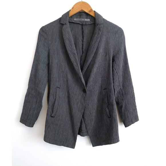 TRANSIT PAR SUCH Stretch Linen Travel Blazer Jacket Made in Italy YOOX $560 - Picture 1 of 7